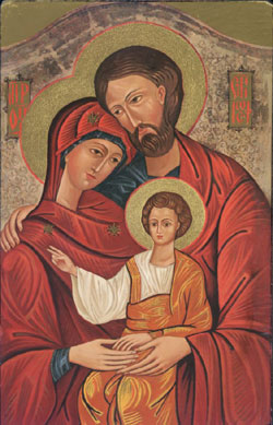 La Famille Sainte; icône moyenâgeuse d’une Famille Sainte