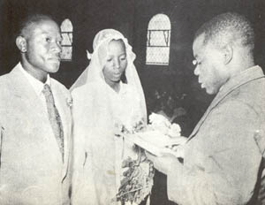 Mariage; cérémonie de mariage en Afrique