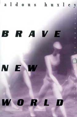 Prédire l'avenir; Couverture du livre 'Brave New World'