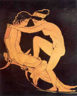 Couple grec il y a 2500 ans